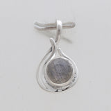 925 Sterling Silver Green Amethyst Pendants