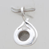 925 Sterling Silver Green Amethyst Pendants