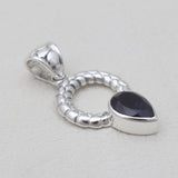 925 Sterling Silver Purple Amethyst Pendants
