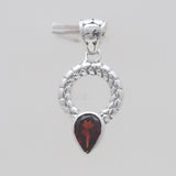 925 Sterling Silver Purple Amethyst Pendants