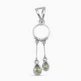 925 Sterling Silver Peridot Jewelry Sets