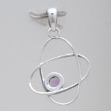 925 Sterling Silver Garnet Designer Pendants