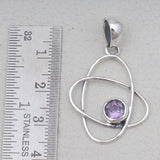 925 Sterling Silver Garnet Designer Pendants