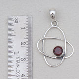 925 Sterling Silver Garnet Designer Pendants