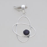 925 Sterling Silver Garnet Designer Pendants