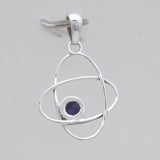 925 Sterling Silver Garnet Designer Pendants