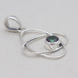 925 Sterling Silver Garnet Designer Pendants