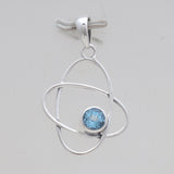 925 Sterling Silver Garnet Designer Pendants