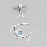 925 Sterling Silver Garnet Designer Pendants