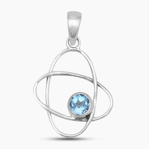 925 Sterling Silver Garnet Designer Pendants