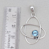 925 Sterling Silver Garnet Designer Pendants