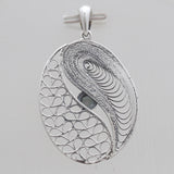 Mystic Quartz Filigree Silver Pendants