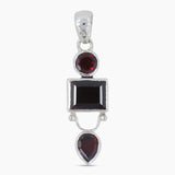 925 Silver Green Amethyst Pendants