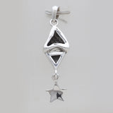 925 Sterling Silver Meteorite Pendants