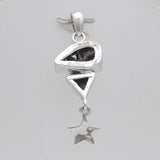 925 Sterling Silver Meteorite Pendants