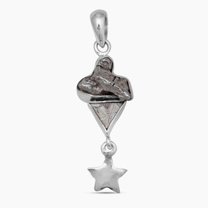 925 Sterling Silver Meteorite Pendants