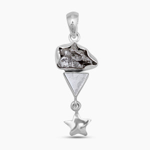 925 Sterling Silver Meteorite Pendants