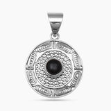 Mexican Turquoise Filigree Silver Pendants