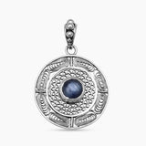 Mexican Turquoise Filigree Silver Pendants
