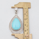Mexican Turquoise Silver Pendants