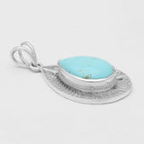 Mexican Turquoise Silver Pendants