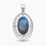 925 Sterling Silver Lapis Lazuli Pendants