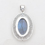 925 Sterling Silver Lapis Lazuli Pendants