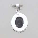 Melanite Black Garnet Silver Pendants