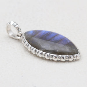 Labradorite Silver Pendants