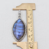 Labradorite Silver Pendants