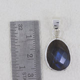 Labradorite Gemstone 925 Sterling Silver Pendant