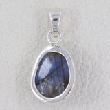 Labradorite Gemstone 925 Sterling Silver Pendant