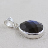 925 Sterling Silver Ruby Pendant