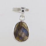 Labradorite Gemstone 925 Sterling Silver Pendant