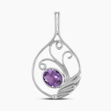 925 Sterling Silver Citrine Pendants
