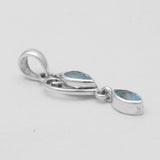 Black Onyx Silver Pendants