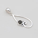 925 Sterling Silver Tourmaline Pendants