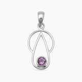 Mystic Quartz Silver Pendants