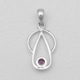 Mystic Quartz Silver Pendants