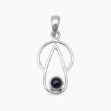 Mystic Quartz Silver Pendants