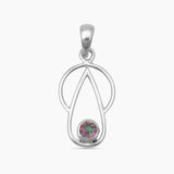 Mystic Quartz Silver Pendants