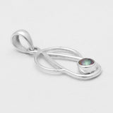 Mystic Quartz Silver Pendants