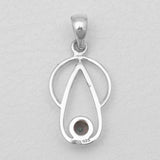 Mystic Quartz Silver Pendants