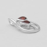 925 Sterling Silver Blue Topaz Pendants