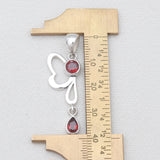 925 Sterling Silver Peridot Pendants