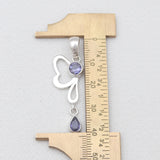 925 Sterling Silver Peridot Pendants