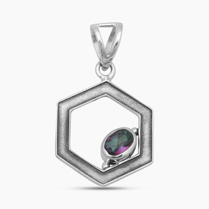 Amethyst Silver Pendants