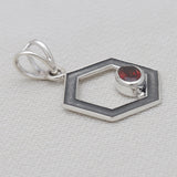 Amethyst Silver Pendants