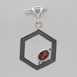 Amethyst Silver Pendants