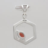 Amethyst Silver Pendants